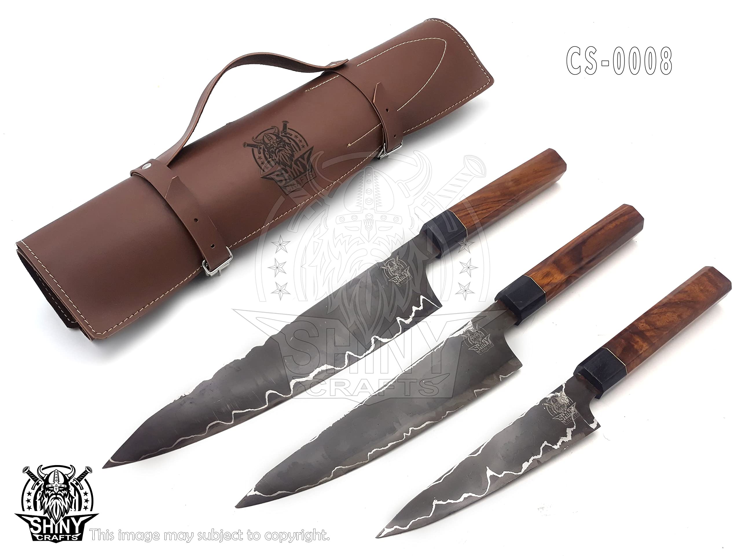 Amazon.com: SHINY CRAFTS | Custom Handmade Rare San Mai Steel